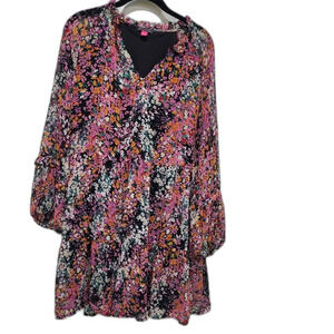 Vince Camuto Adorable Baby Doll Boho Ruffle Dress